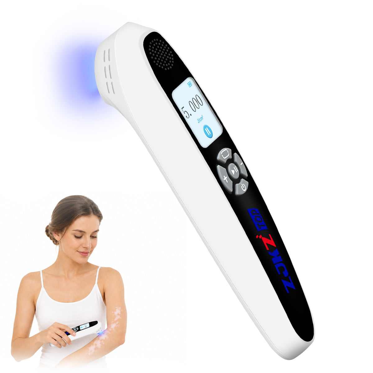 ZJKZTOP 308nm Handheld UVB Light Therapy Device