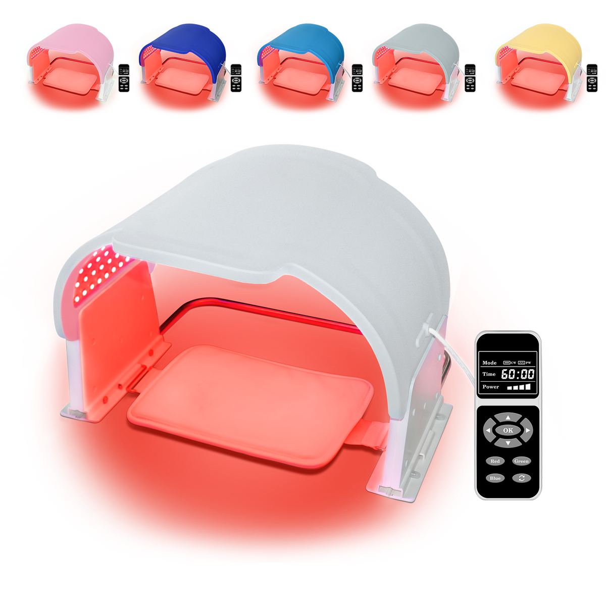 7 Color LED Facial Mask for Skin Rejuvenation & Acne