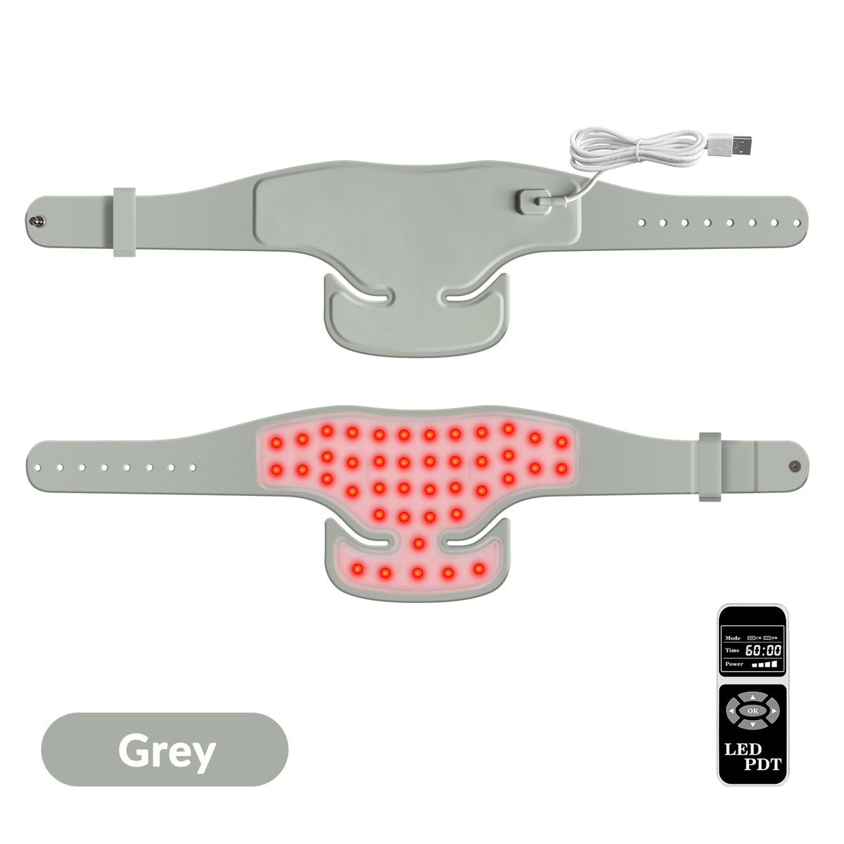 3-in-1 LED Red Light Therapy Device for Neck Pain