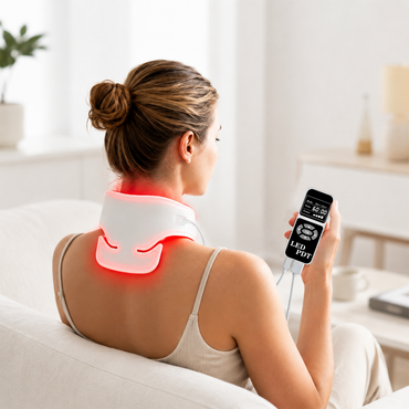 3-in-1 LED Red Light Therapy Device for Neck Pain