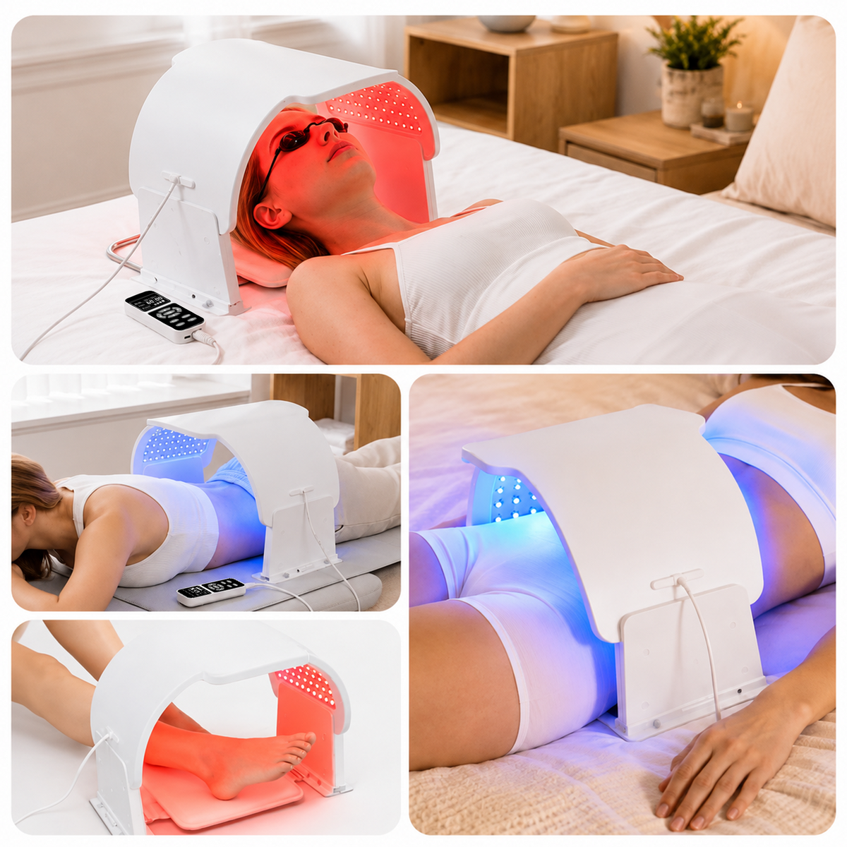 7 Color LED Facial Mask for Skin Rejuvenation & Acne