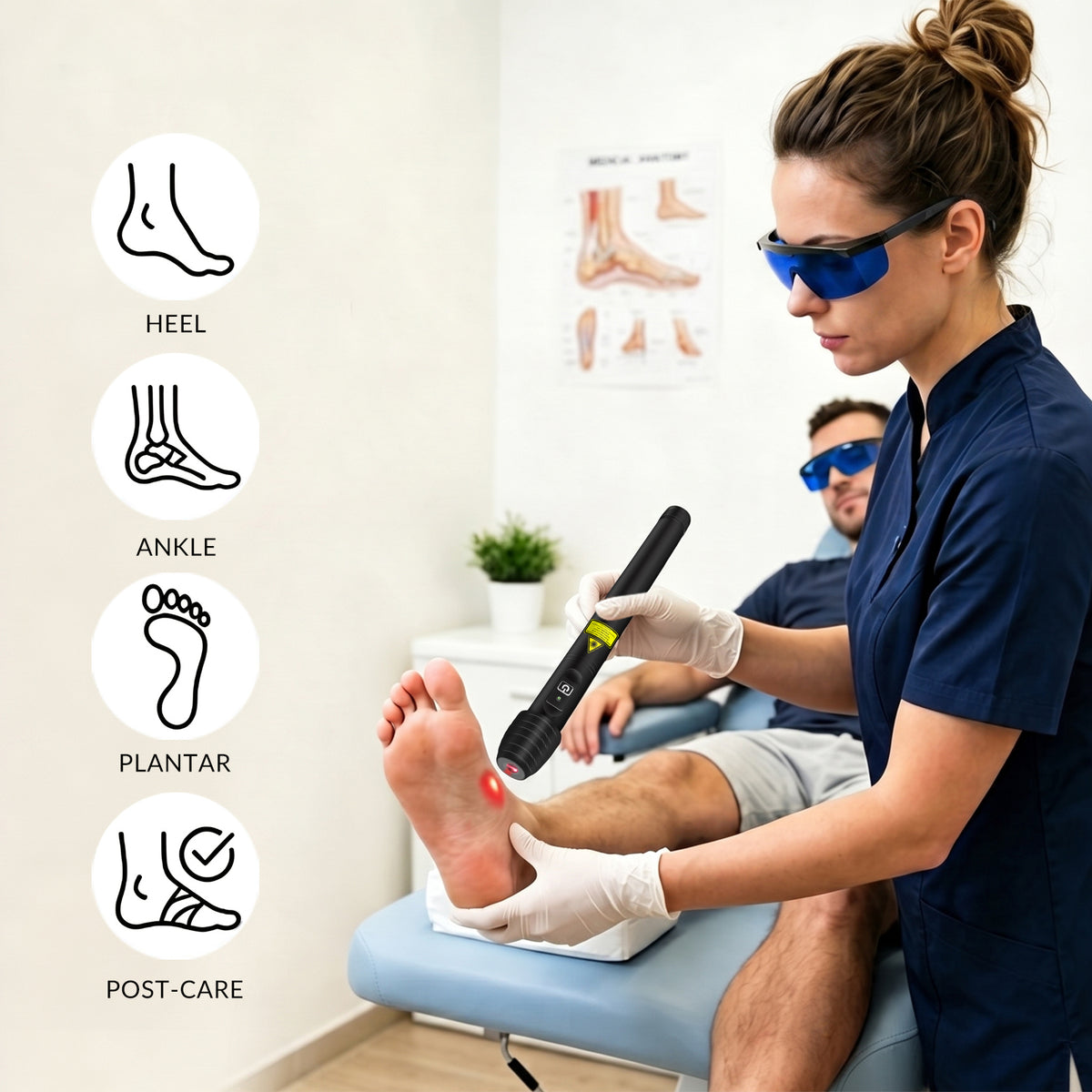 500mW 808nm Cold Laser Therapy Pen for Human and Pet Pain