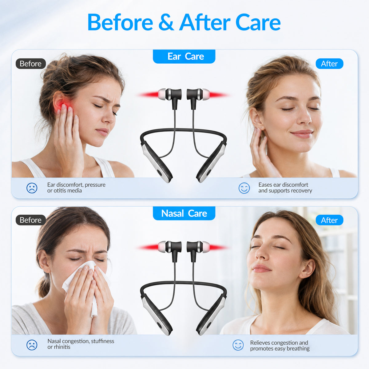 Red Light Therapy for Ears Tinnitus