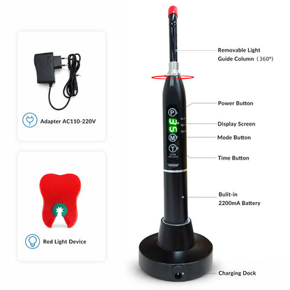 Oral Care Red Light Therapy Device for Gums Teeth Lips