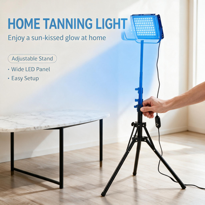 96W 96pcs LED Tanning Lamp for Face and Body Blue Light Therapy