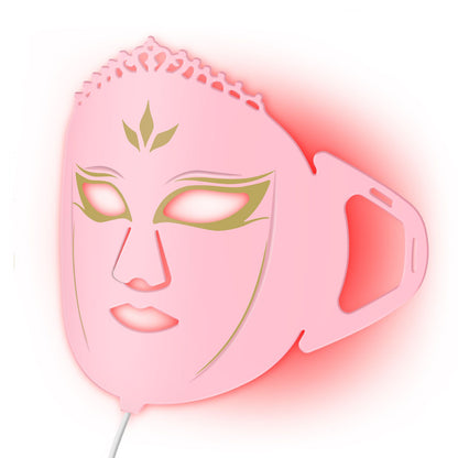 7 Color Flexible Silicone LED Red Light Therapy Mask
